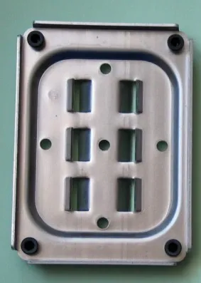 Aluminium-Kombiplatte Form C