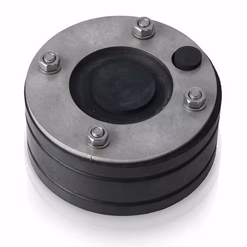 KB 100 mm, MR 18 -65 mm, mit Bohrung für Kabel D=14 (z.B. LWL)