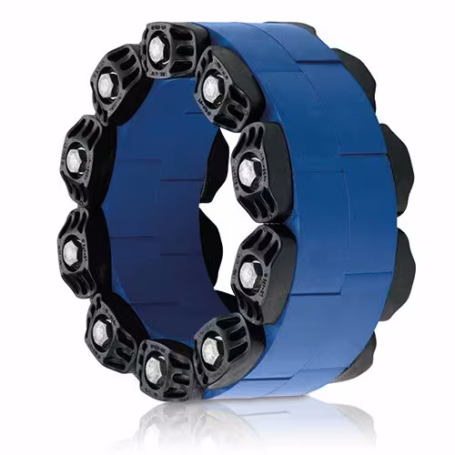 PSI Link Seal Dichtung, Typ BS 316, Gummi EPDM -blau, Schrauben V4A