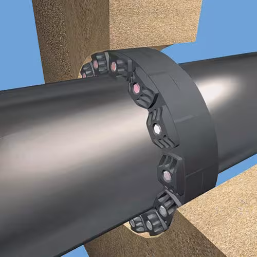 PSI Link Seal Dichtung, Typ BS 316, Gummi EPDM -blau, Schrauben V4A