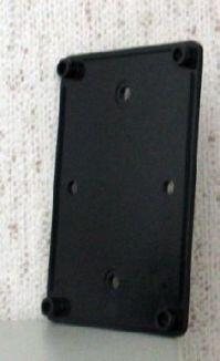 Abdeckplatte für Schild Form C (Wandbefestigung)