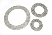 50x Graphit-Dichtung DN 25 – 64x34x2 Mm – Mit Edelstahl-Spießblech – EN 1514-1 IBC – Für Hochtemperaturanwendungen