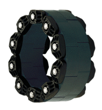 PSI Link Seal Dichtung, Typ S 316, Gummi EPDM Schrauben V4A