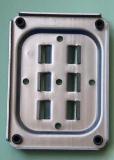 Aluminium-Kombiplatte Form C