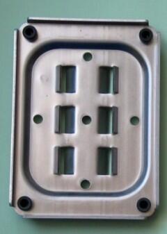 Aluminium-Kombiplatte Form C